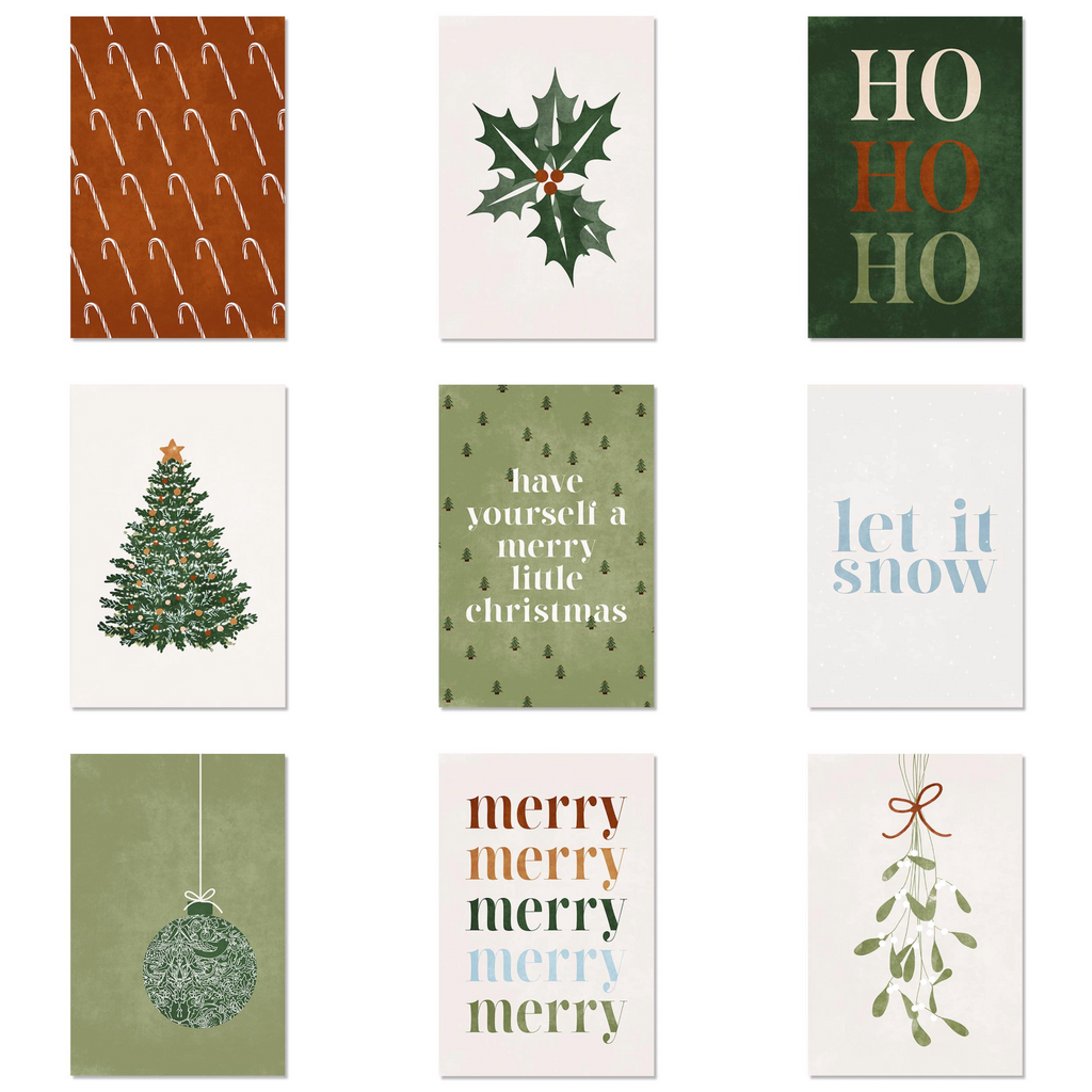 Poster Weihnachtesbaum mit Geschenken als Deko Print ohne Rahmen-0